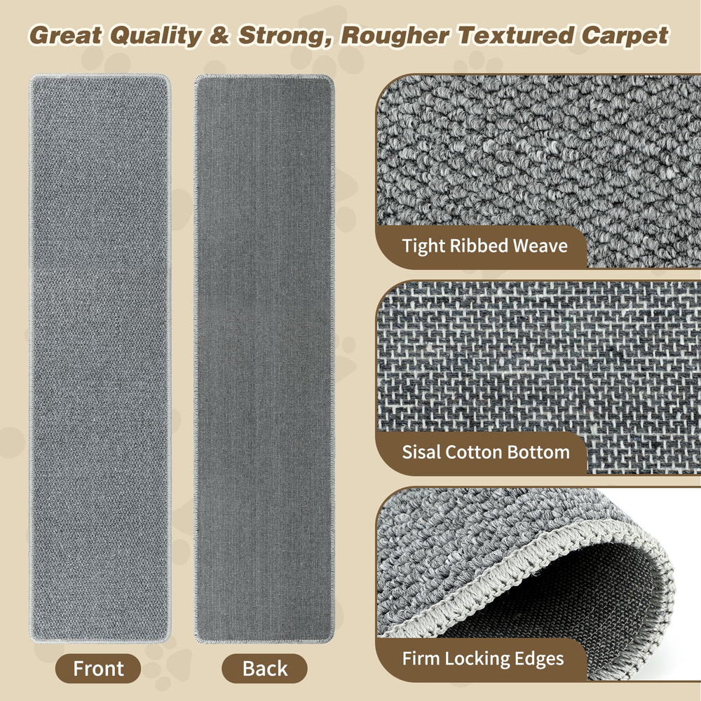 FHTONGE rascador de pared para gatos gris ideal para rascar y ejercitarse