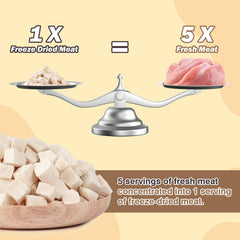 FHZRLP snack de pollo deshidratado para entrenamiento de perros.