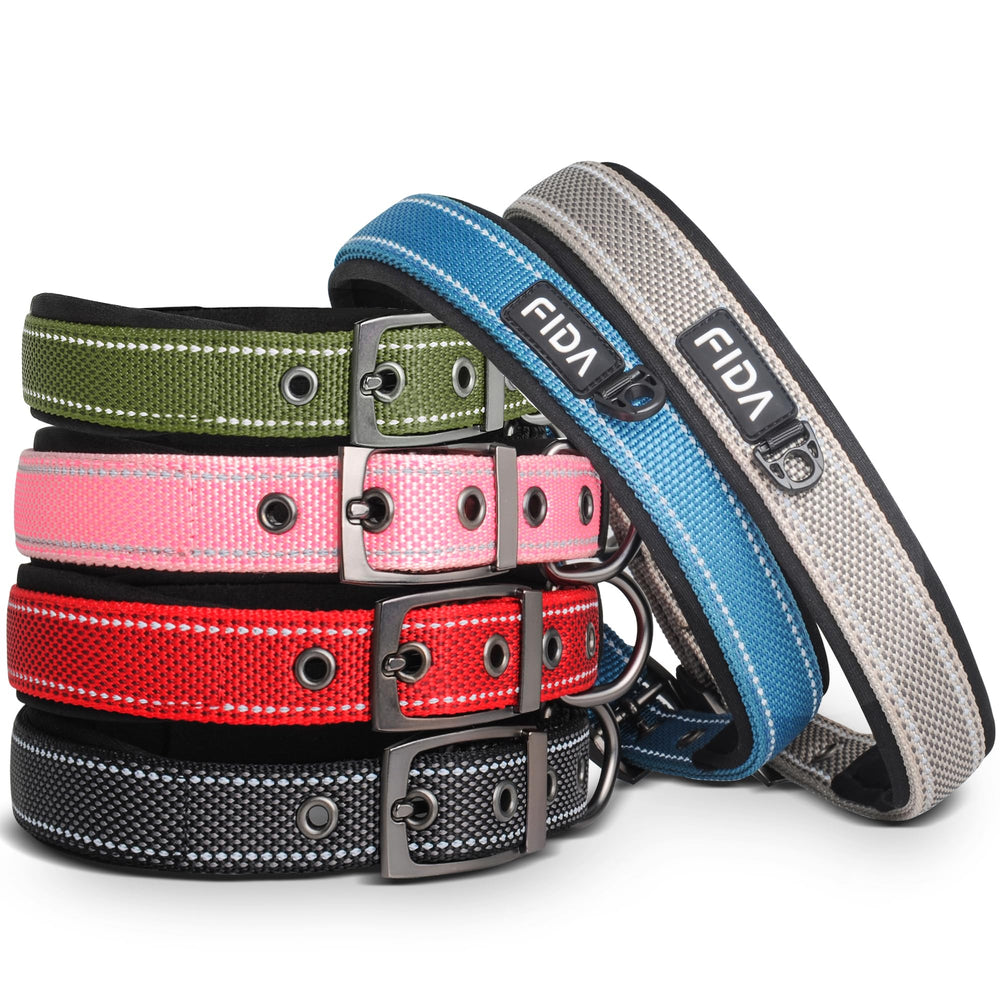Collar Fida con diseño ajustable para tamaño perfecto.
