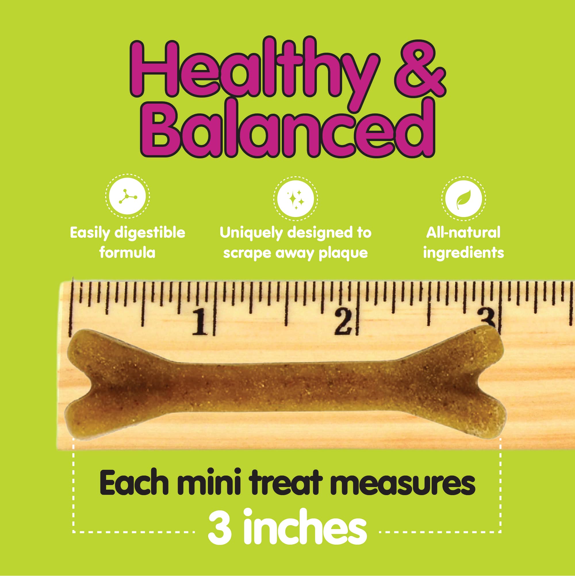 Fido Belly Bones mini, diseño apto para perros pequeños con digestión sensible