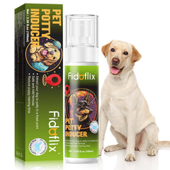 FidoFlix atomizador para entrenamiento, botella de 100 ml para pipí en esterilla.