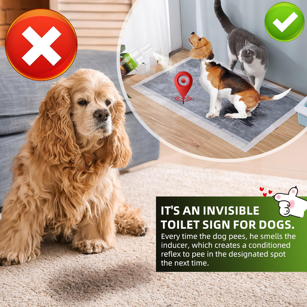 FidoFlix facilita el aprendizaje señalando el lugar correcto para pipí.