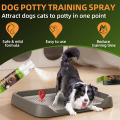 FidoFlix atomizador para interiores guía al perro a orinar en la zona designada.