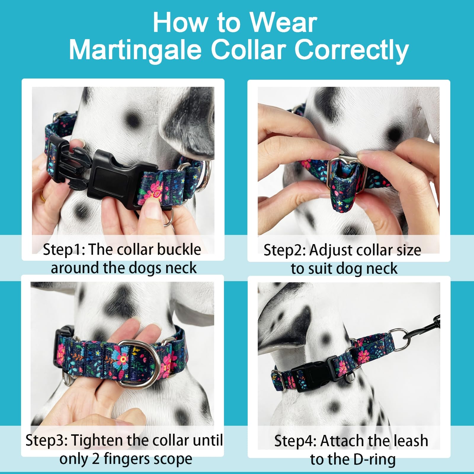 Comodidad en nylon suave; Fidohug martingale ideal para paseos prolongados.