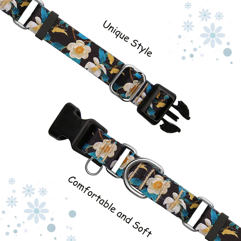 Fidohug collar martingale con hebilla rápida para liberar a la mascota con facilidad.