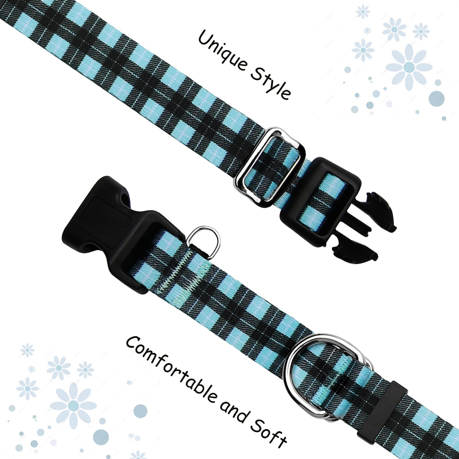 Collar fidohug nylon sin tirones para entrenamiento y control suave