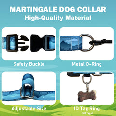 Fidohug nylon suave del collar, tacto cómodo para uso diario