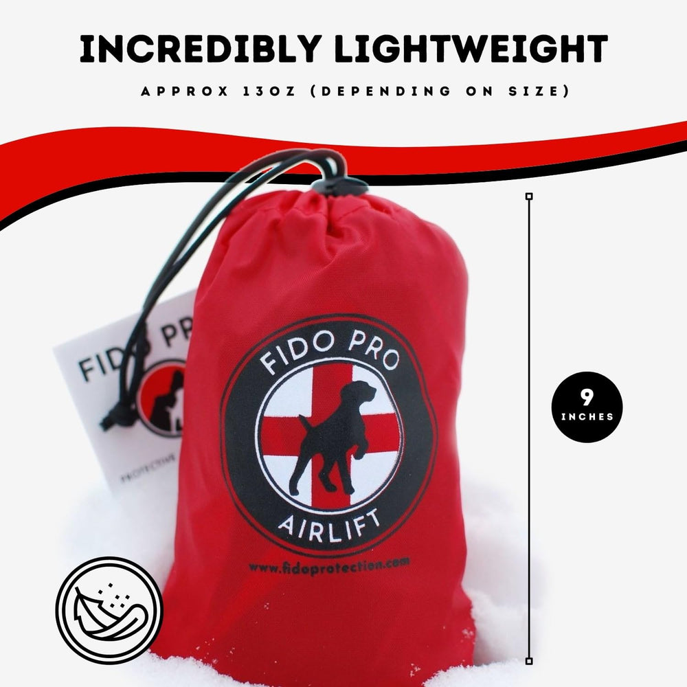 Fido Pro Airlift para perros de 45–70 libras, transporte seguro y cómodo.