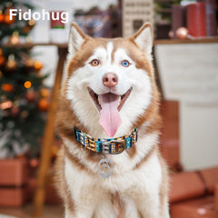 Fidohug collar nailon suave, material cómodo para perros pequeños.