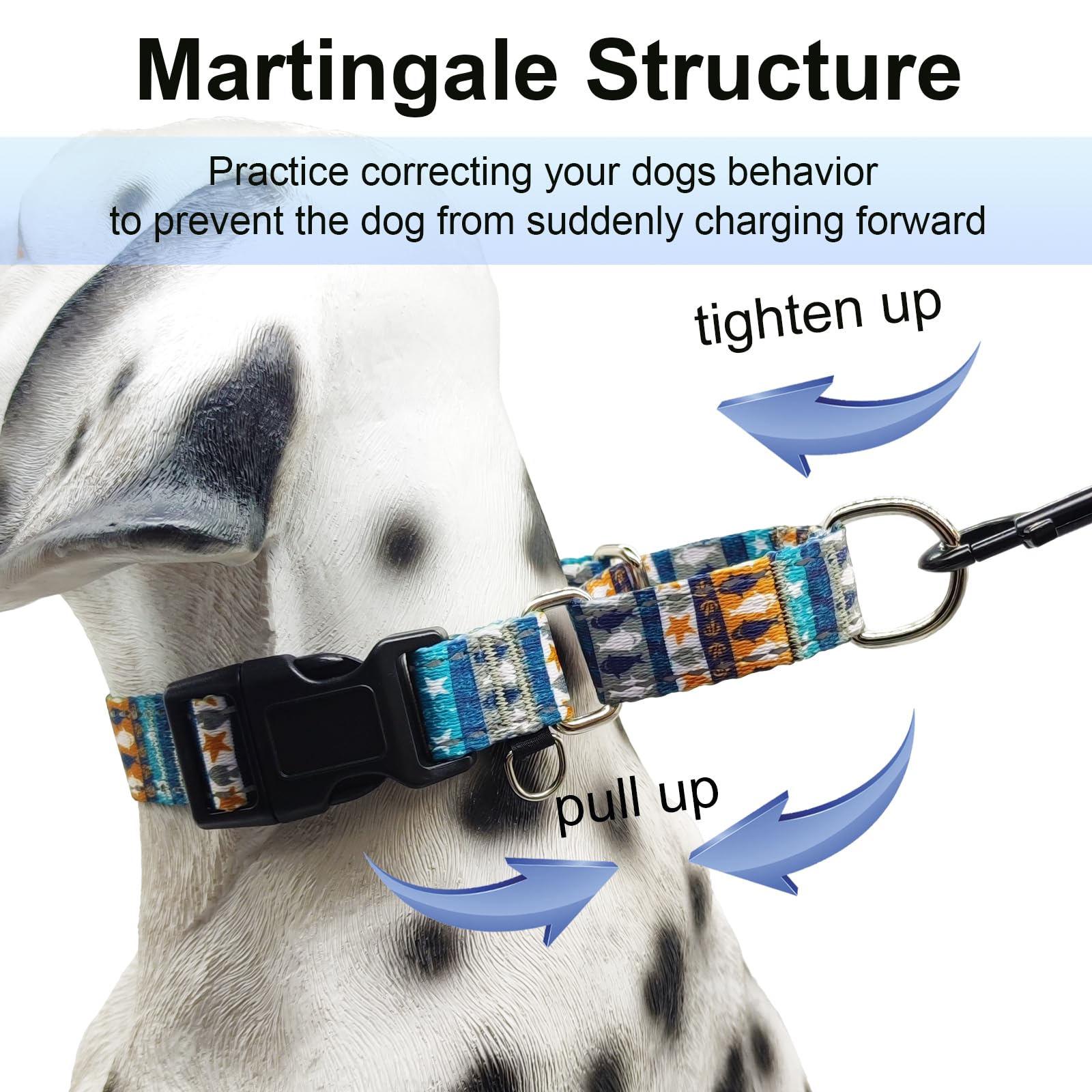 Fidohug collar anti-tira para entrenamiento ligero y control diario.