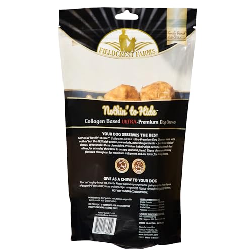 Fieldcrest Farms Nothin’ to Hide: masticación prolongada gracias a la textura densa con nudos