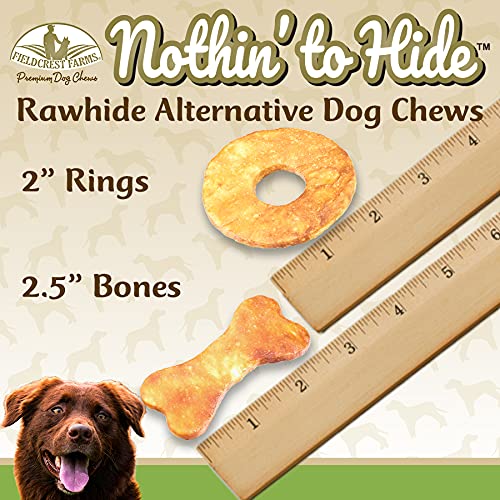 Fieldcrest Farms Nothin' to Hide textura masticable de pollo natural