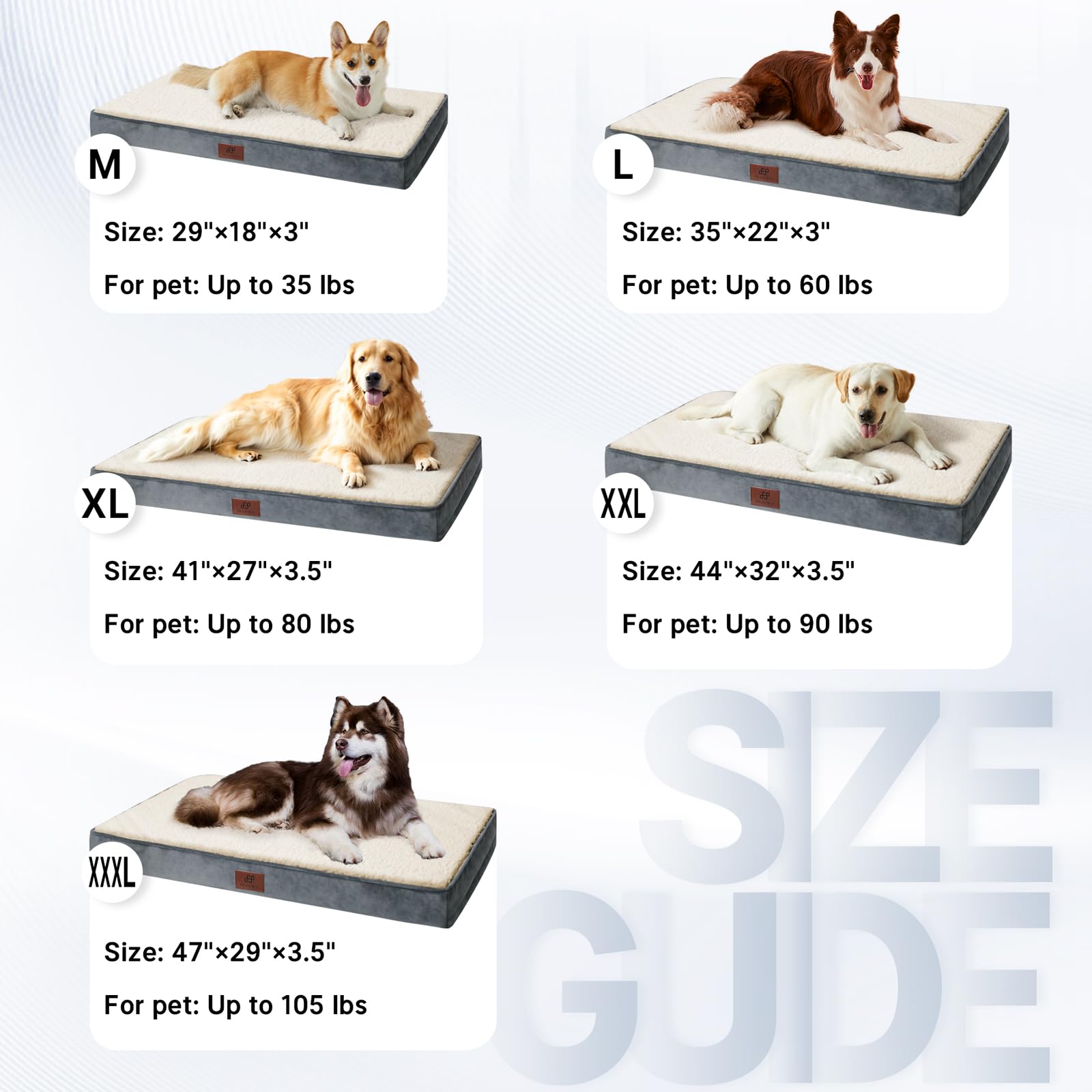 Figopage cama perro grande capa impermeable evita manchas