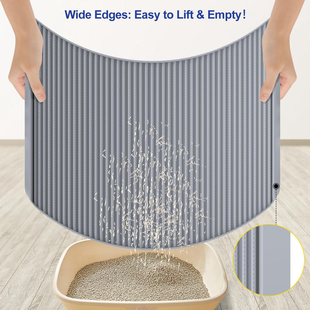 Filmicy tamaño 31x23 pulgadas cubre más área para un suelo protegido.