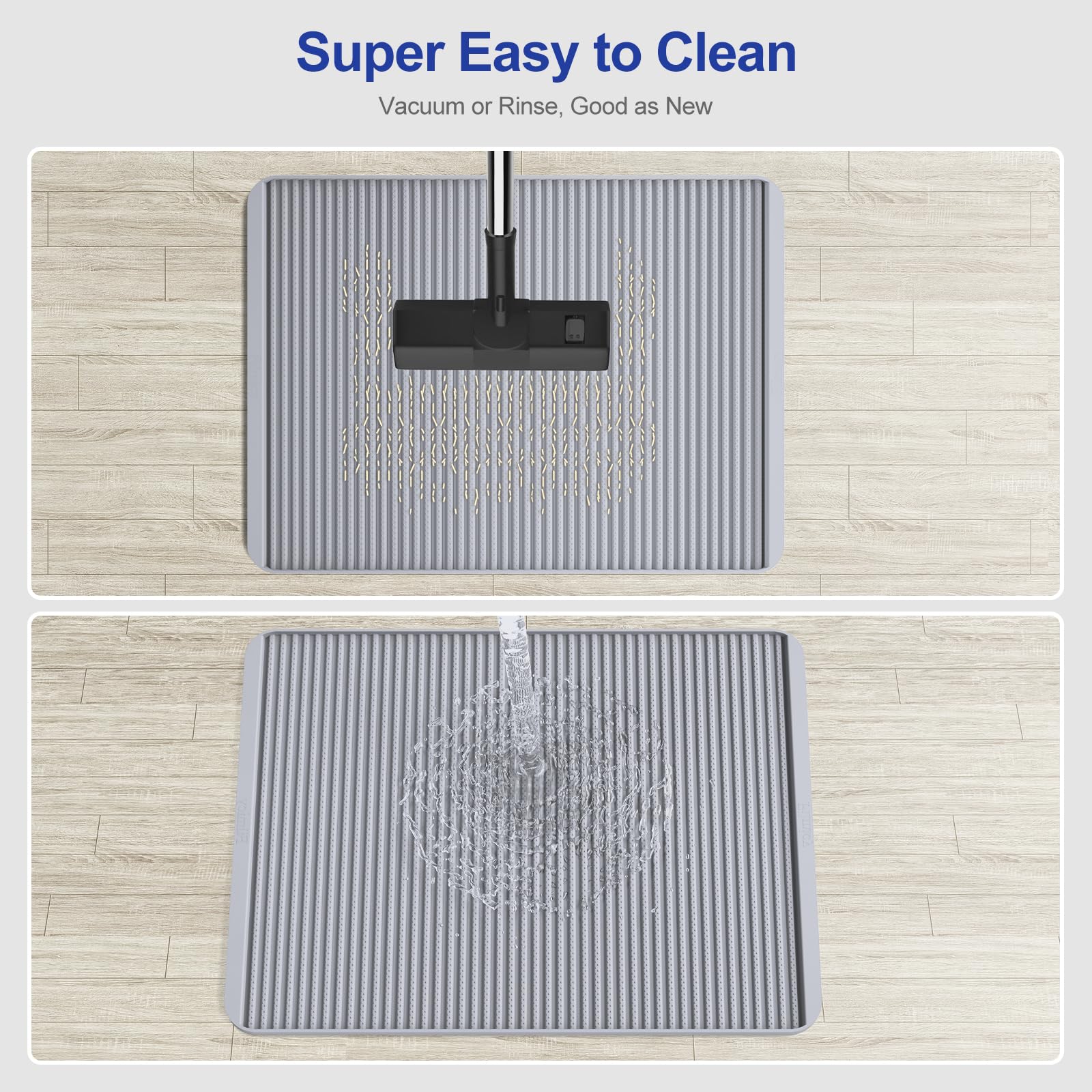 Filmicy tapete protector de suelo para arena, ideal para hogares con varias mascotas