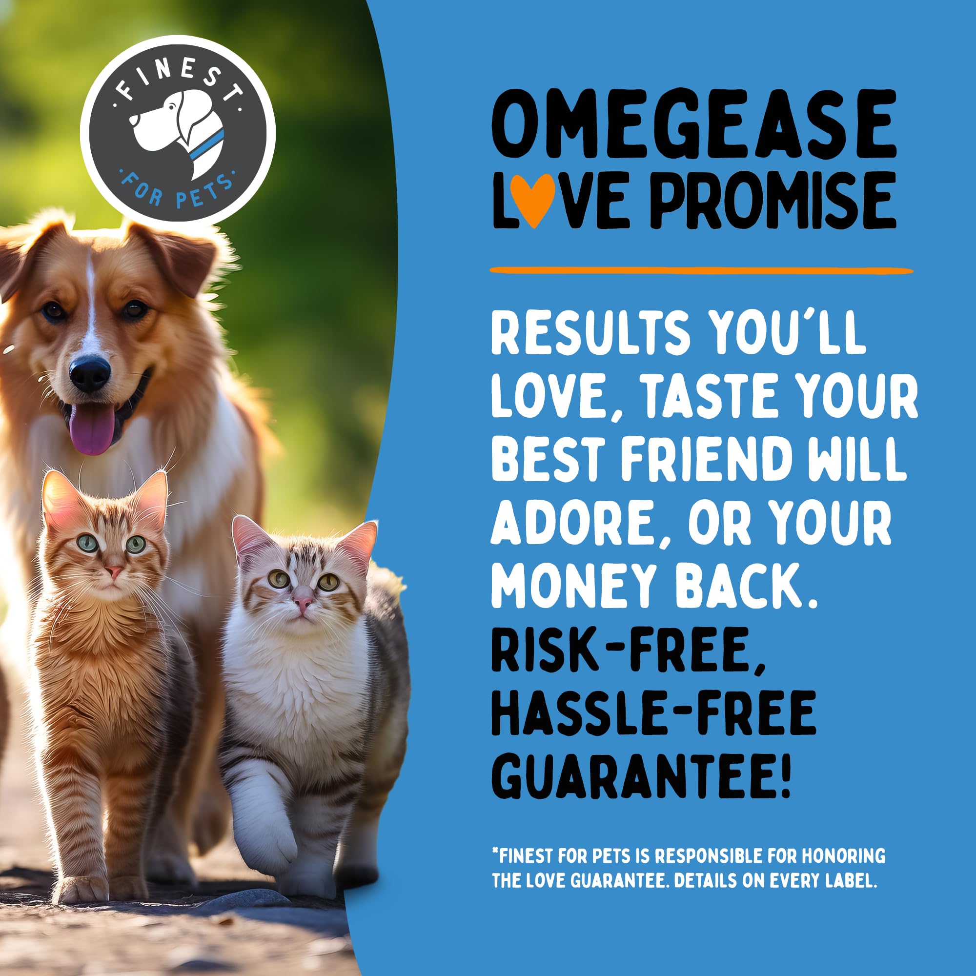 Finest For Pets Omegease, cuchara medidora para dosis precisas
