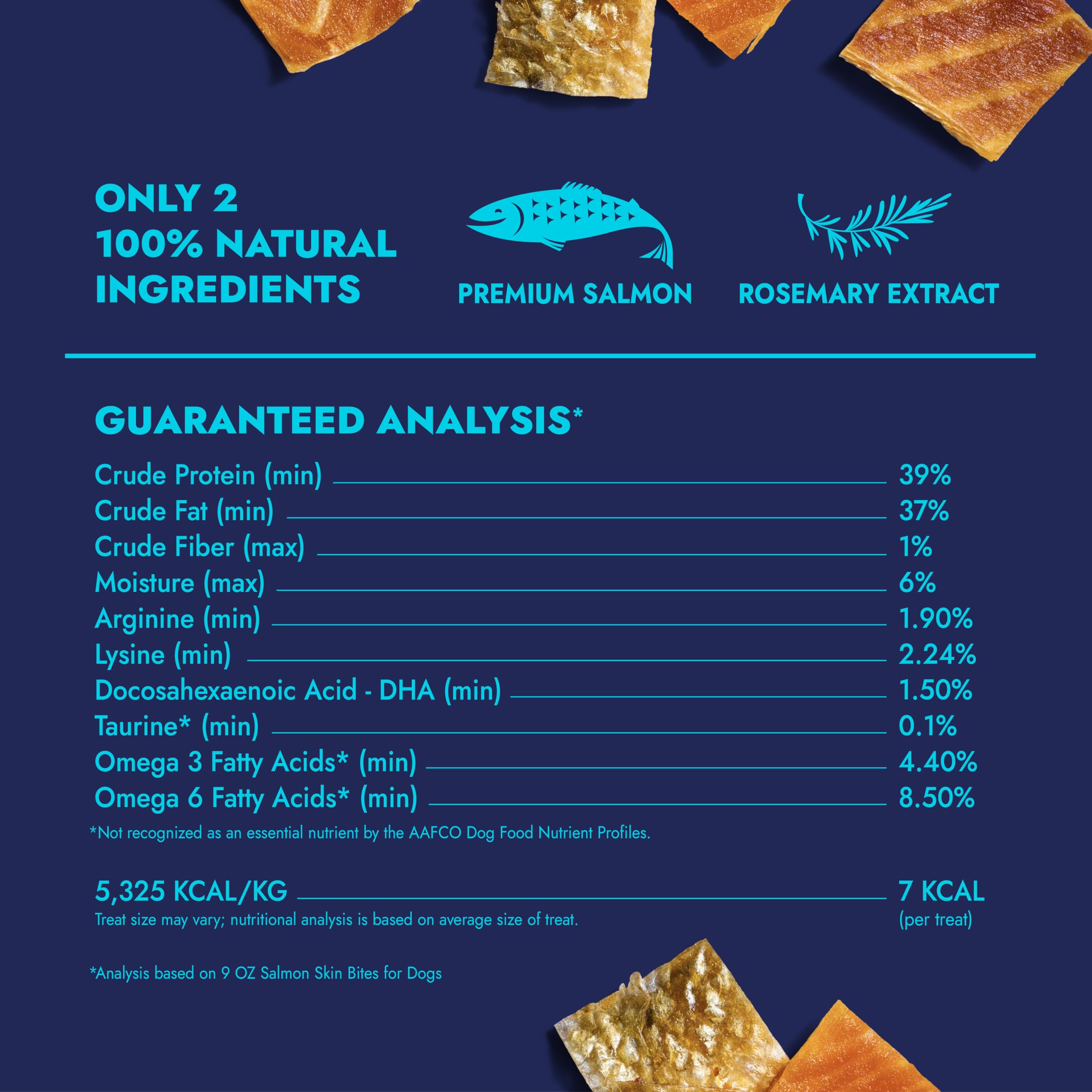 Finfare rico en omega-3 y omega-6 para pelaje saludable.