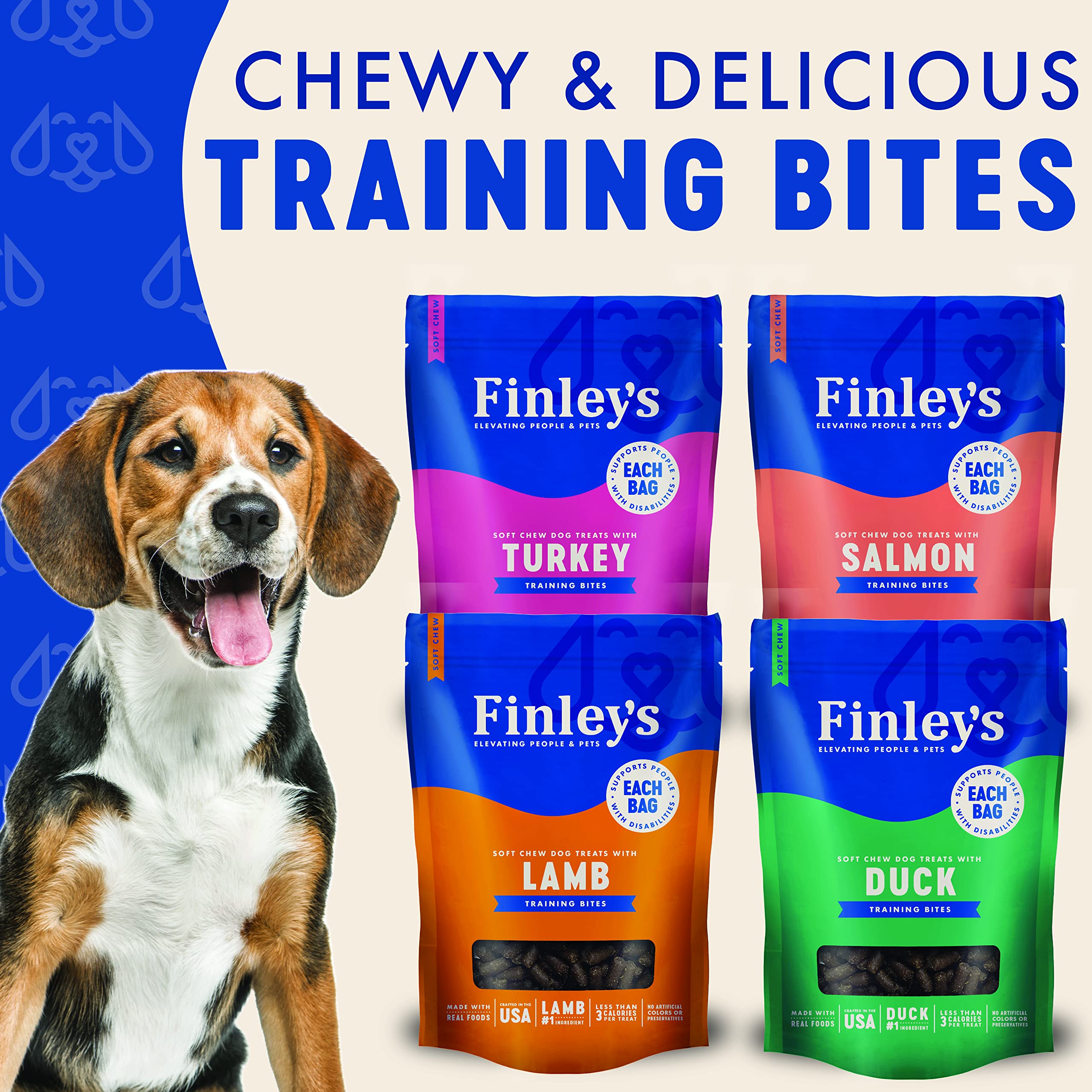 Finley's bolsita de tratamientos para perros, ideal para refuerzo positivo durante el paseo.