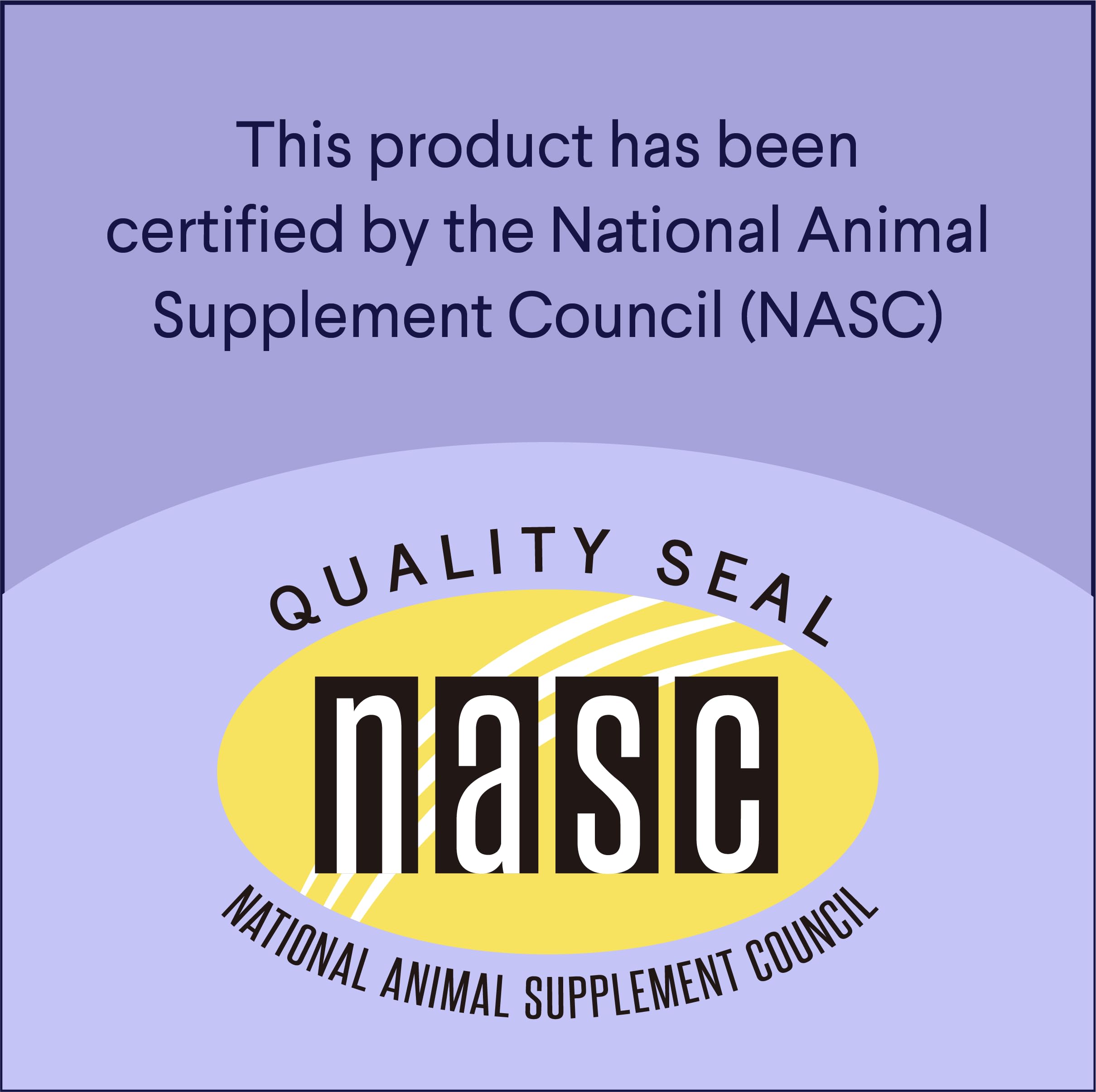 Finn Digestive Probiotics para perros: certificado NASC para calidad y seguridad