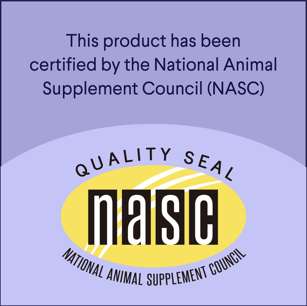 Finn Digestive Probiotics para perros: certificado NASC para calidad y seguridad