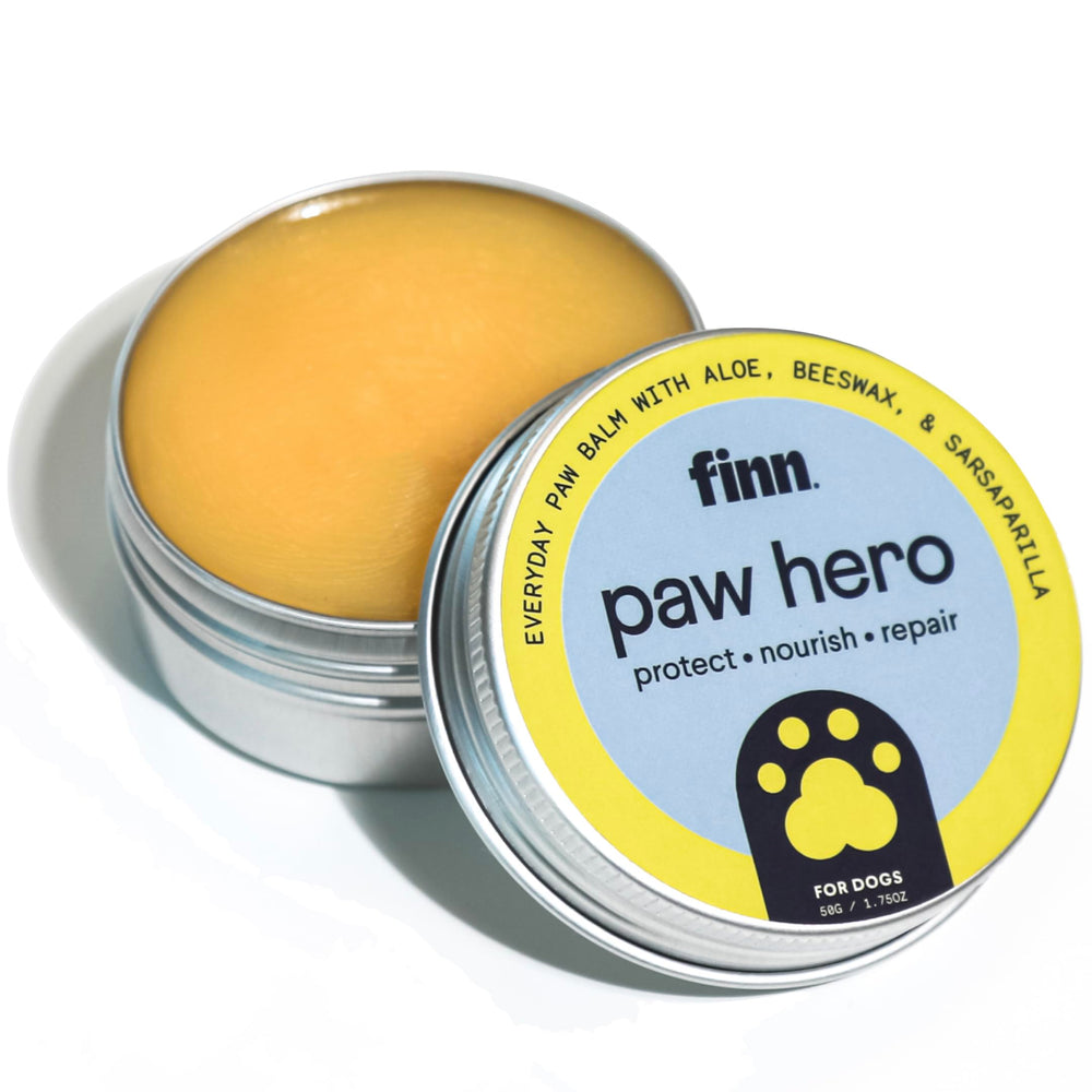 Finn Paw Hero Balsamo para patas en invierno protege y suaviza las almohadillas.