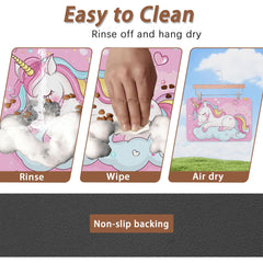 Fiouqine diseño suave para mascotas, ideal como cama o tapete