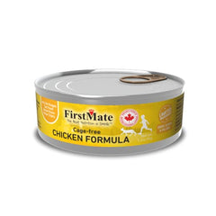 FirstMate comida para gatos de pollo en lata, ideal para alimentación diaria y conveniente en casa