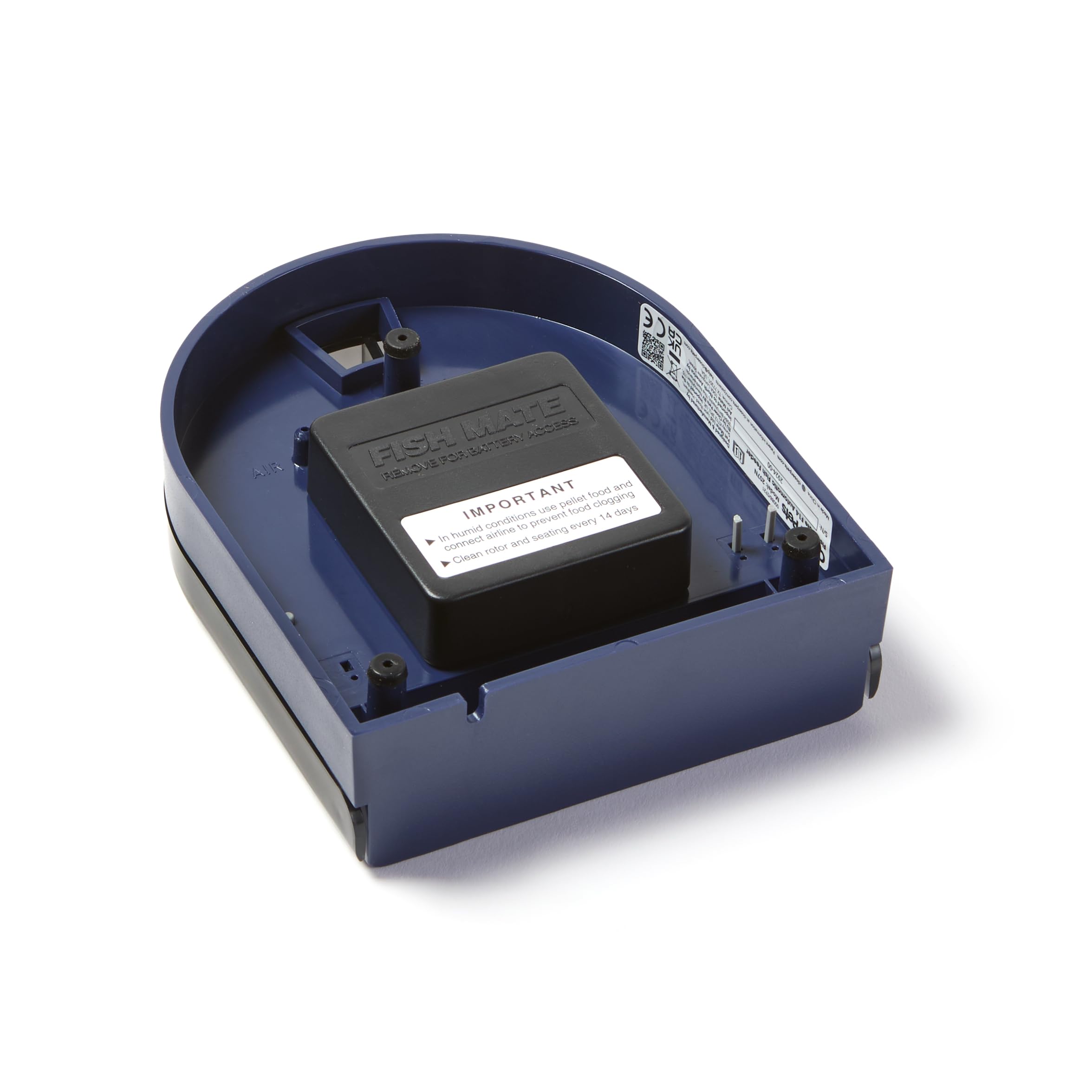 Fish Mate alimentador automático F14 batería de larga duración con una pila AA.