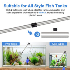 fishkeeper limpieza de paredes de vidrio mantiene paneles claros para observar a los peces