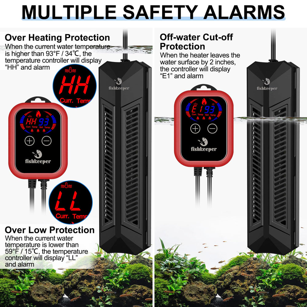 fishkeeper sistema de seguridad evita sobrecalentamiento