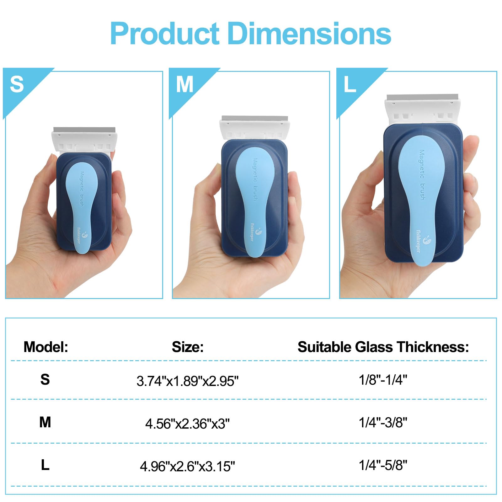 Fishkeeper uso fácil en acuario: limpieza cómoda con menos esfuerzo.