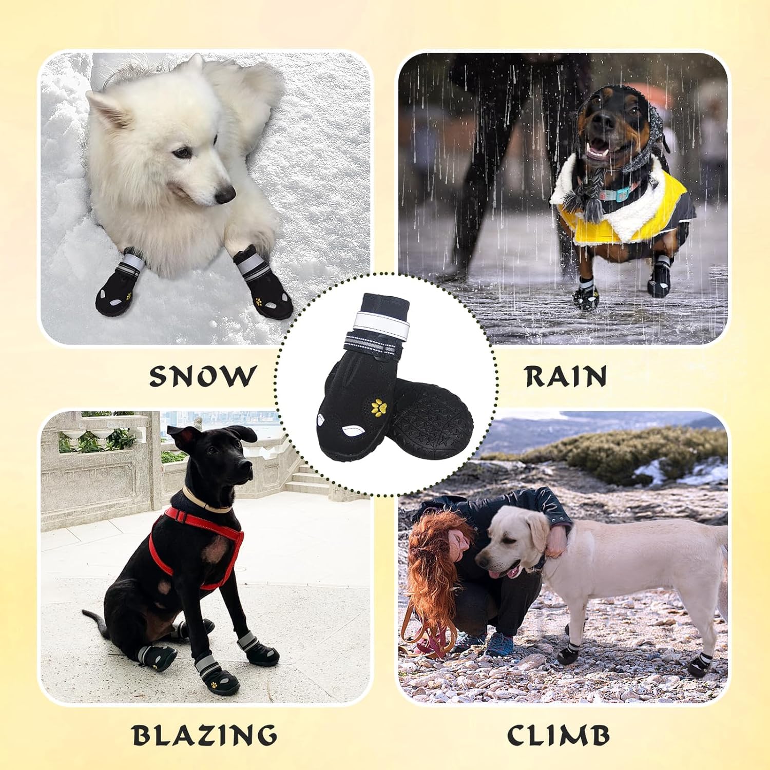 Material impermeable y duradero de FISHOAKY para caminatas largas