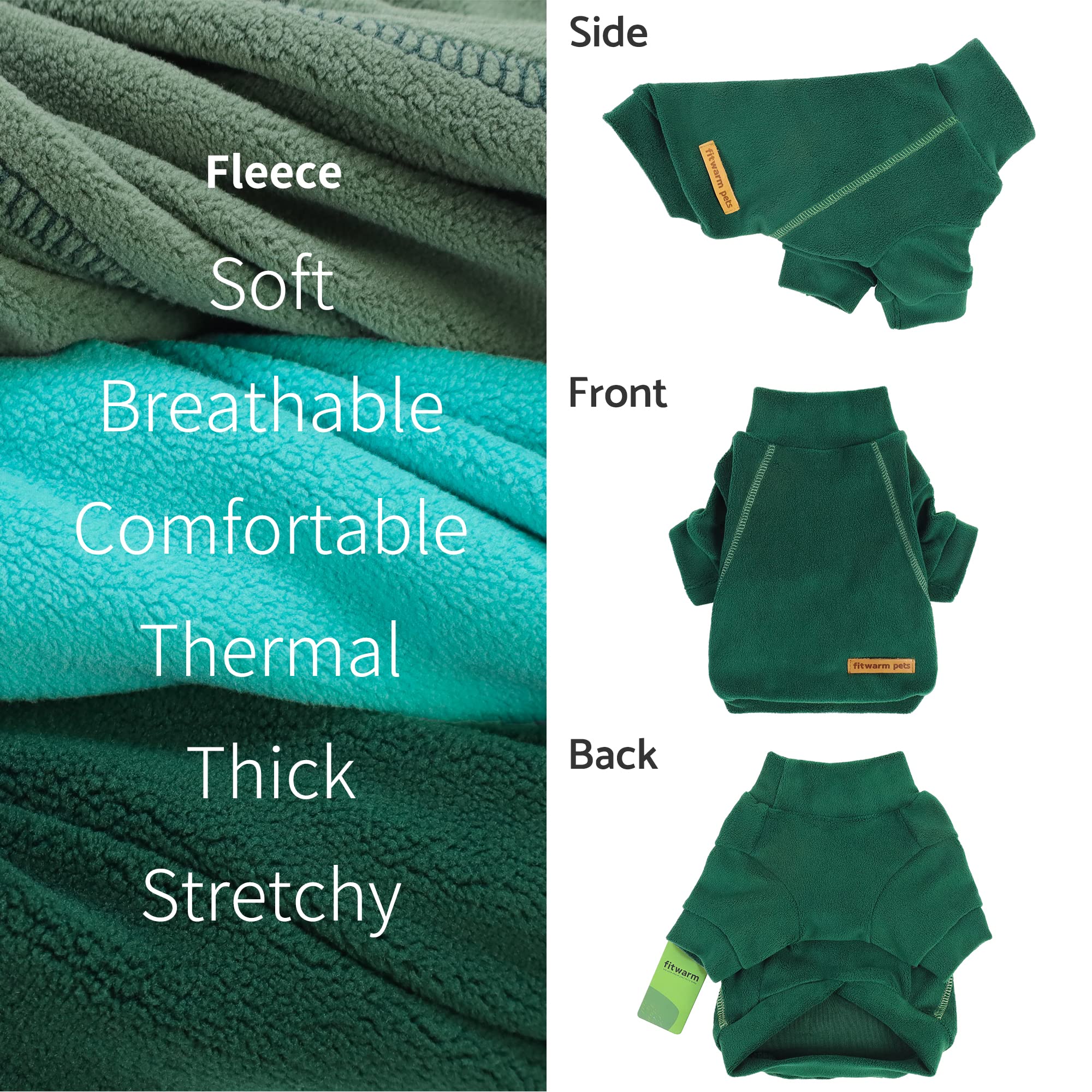 Cierre fácil de poner y quitar en la sudadera Fitwarm.