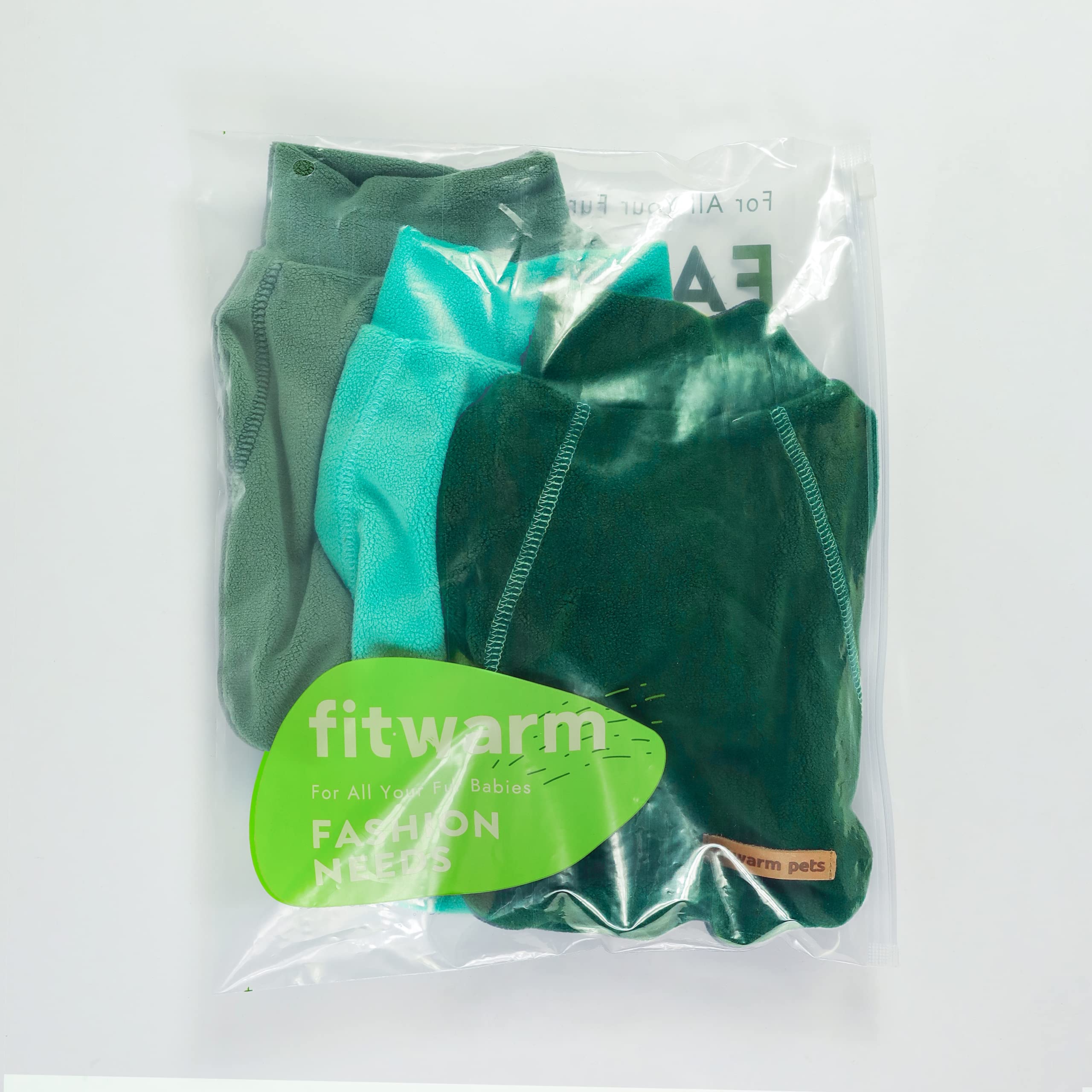 Pack de tres colores de Fitwarm para distintas ocasiones.