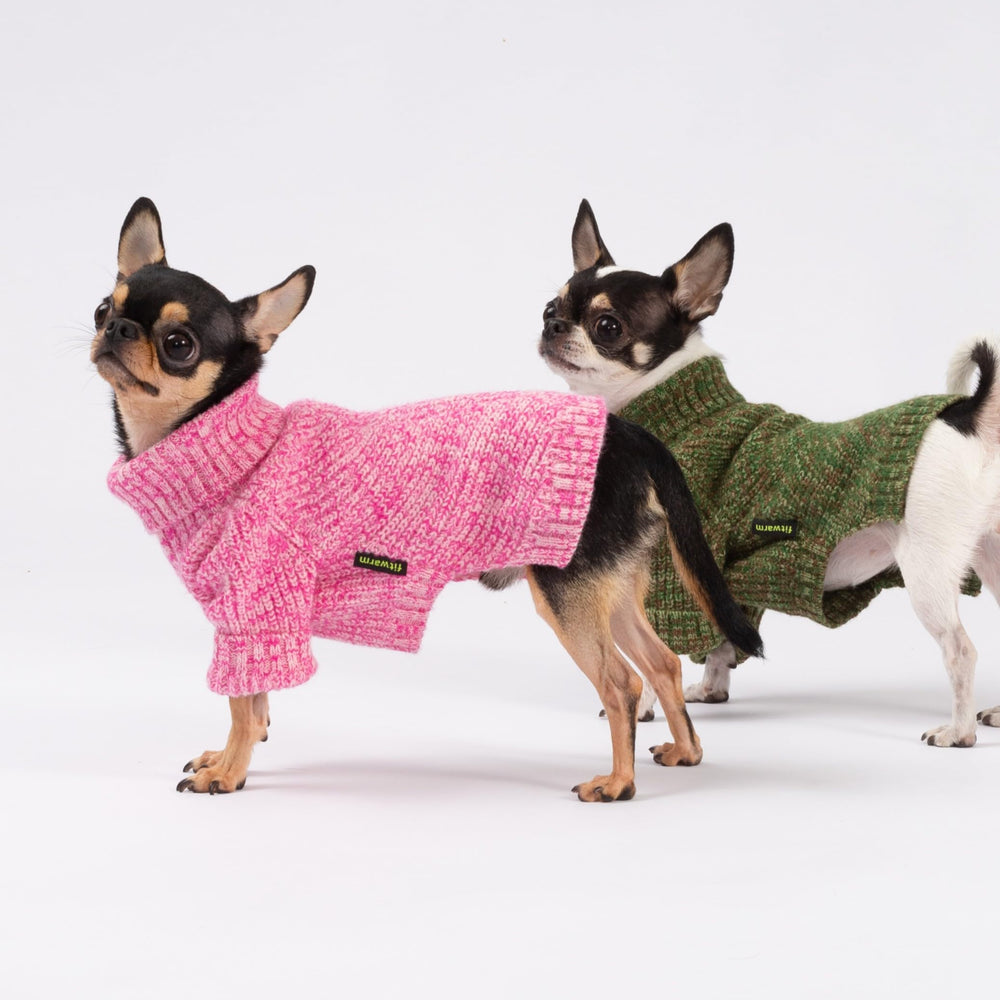 Fitwarm suéter para perro, ajuste cómodo y fácil de poner.
