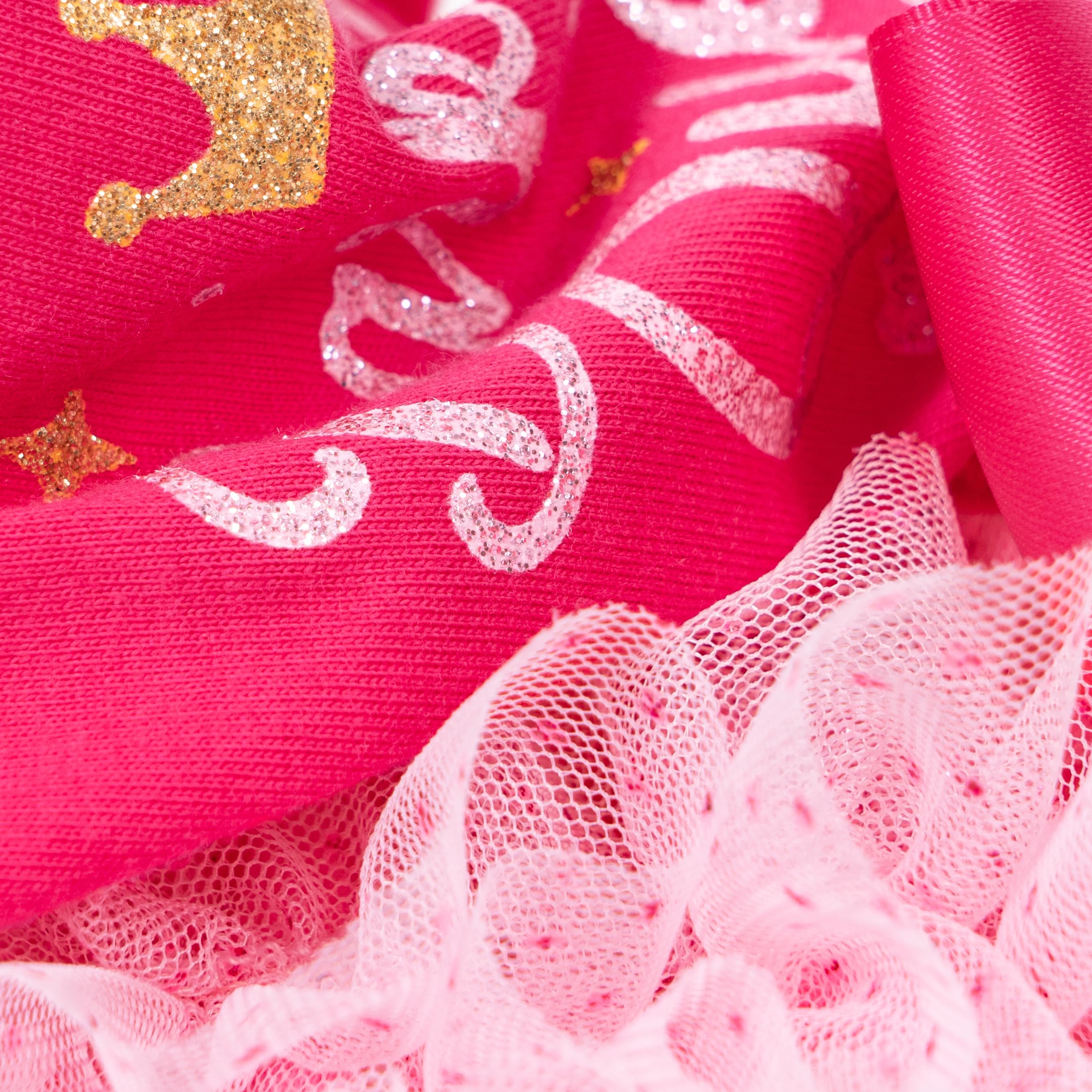 Fitwarm Barkday Queen: tono rosa claro perfecto para celebraciones.