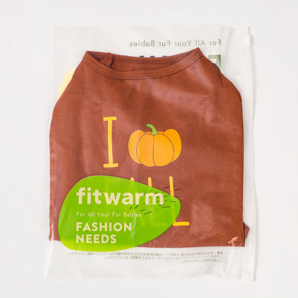 Fitwarm camisa para perro Otoño paseo casual, perfecta para fotos festivas.