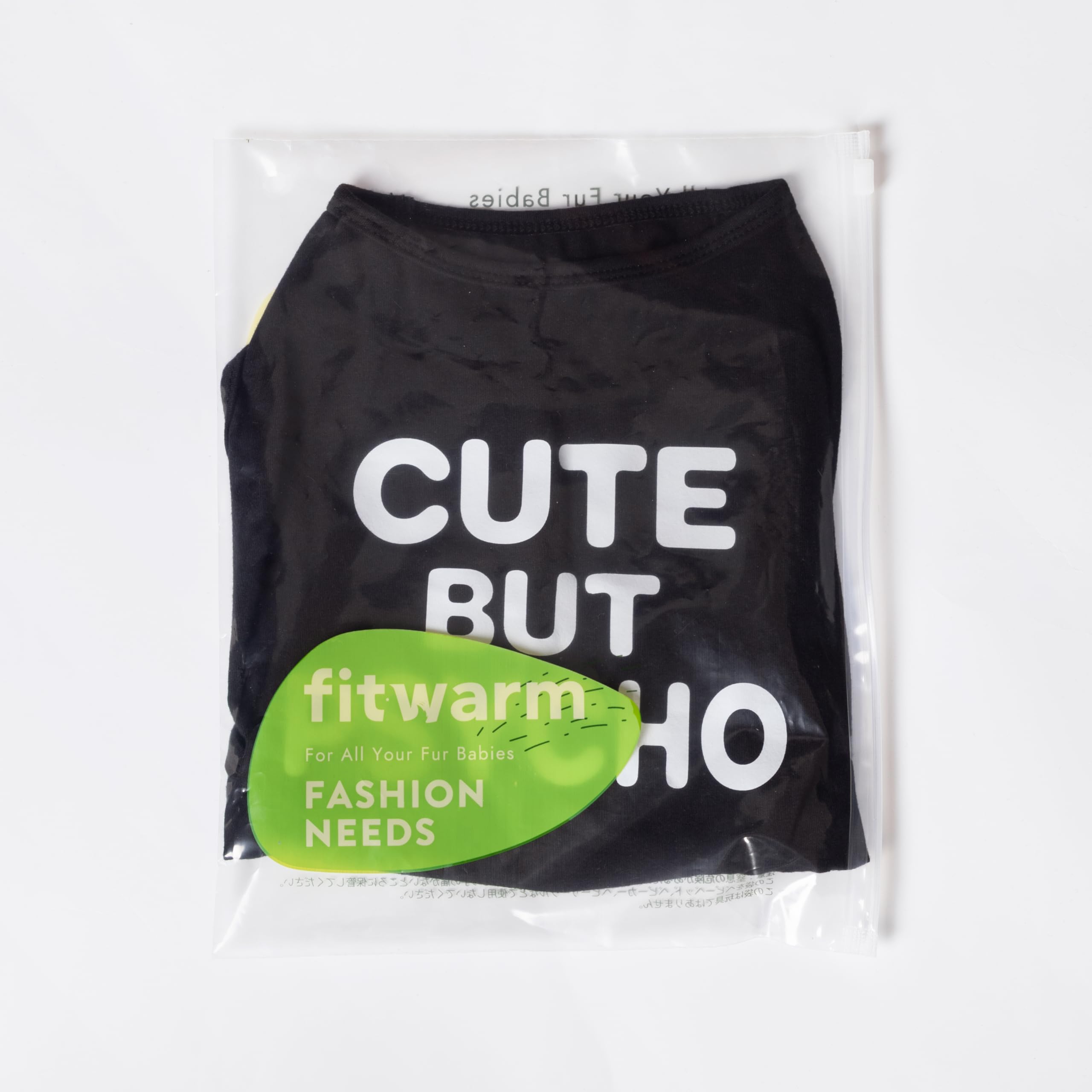 Fitwarm camiseta para perro linda pero loca, uso diario cómodo y fresco.