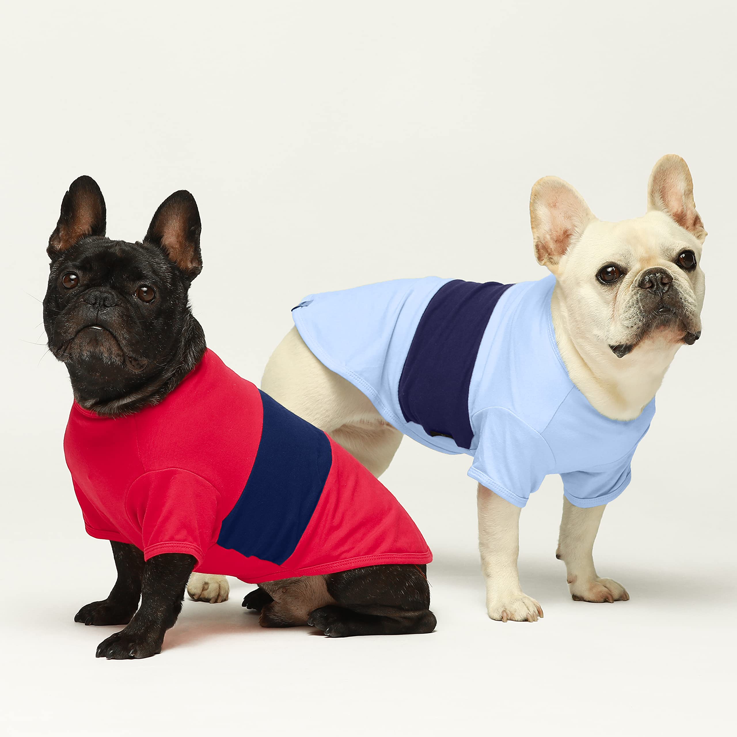 Fitwarm camiseta perro manga corta, tela transpirable para días calurosos.