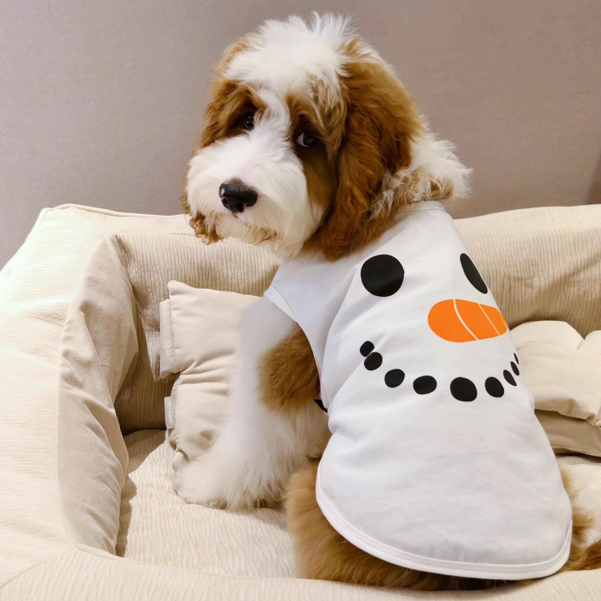 Fitwarm Camiseta para Perro Navidad Ocasiones Festivas.