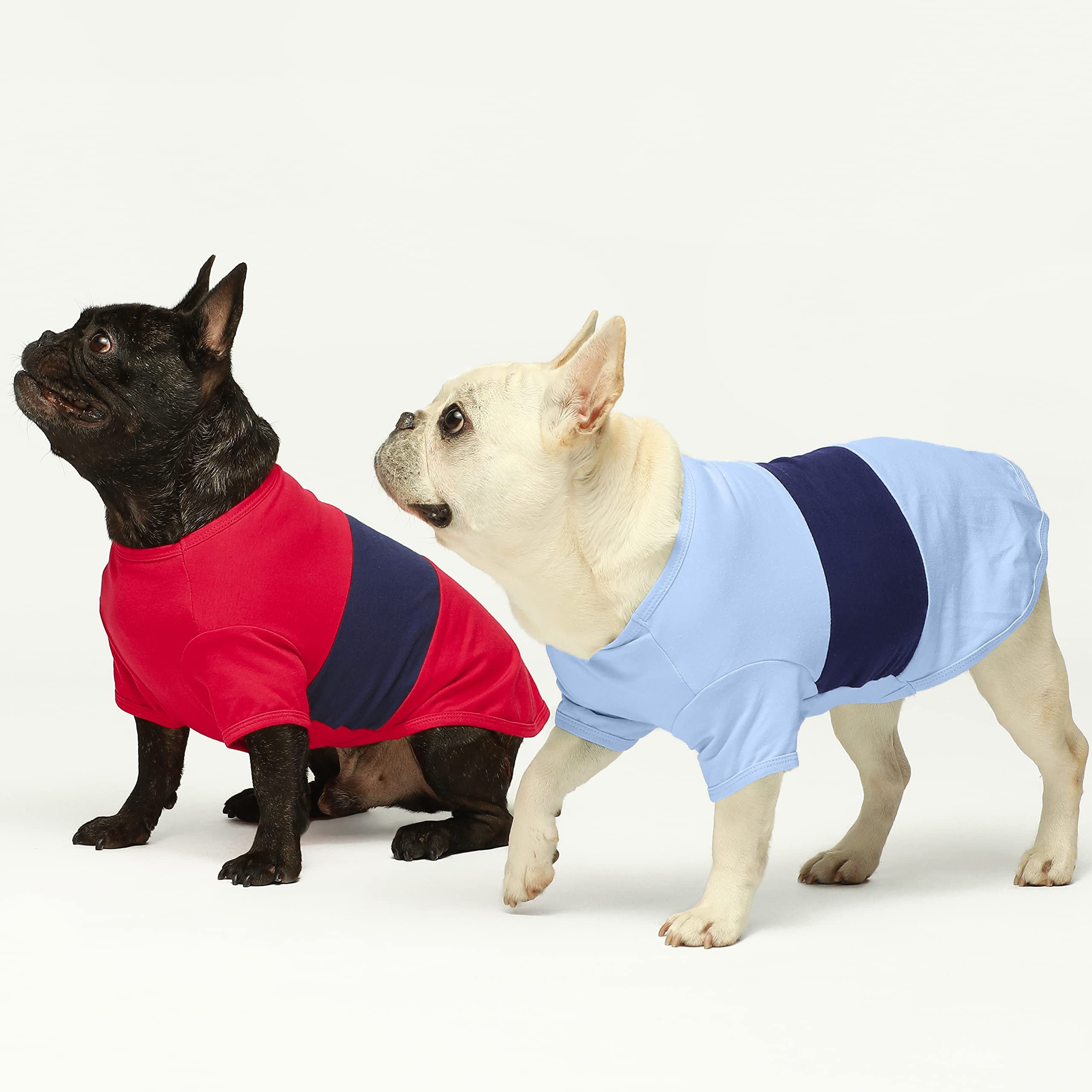 Fitwarm camiseta perro tejido suave, algodón y spandex para movilidad.