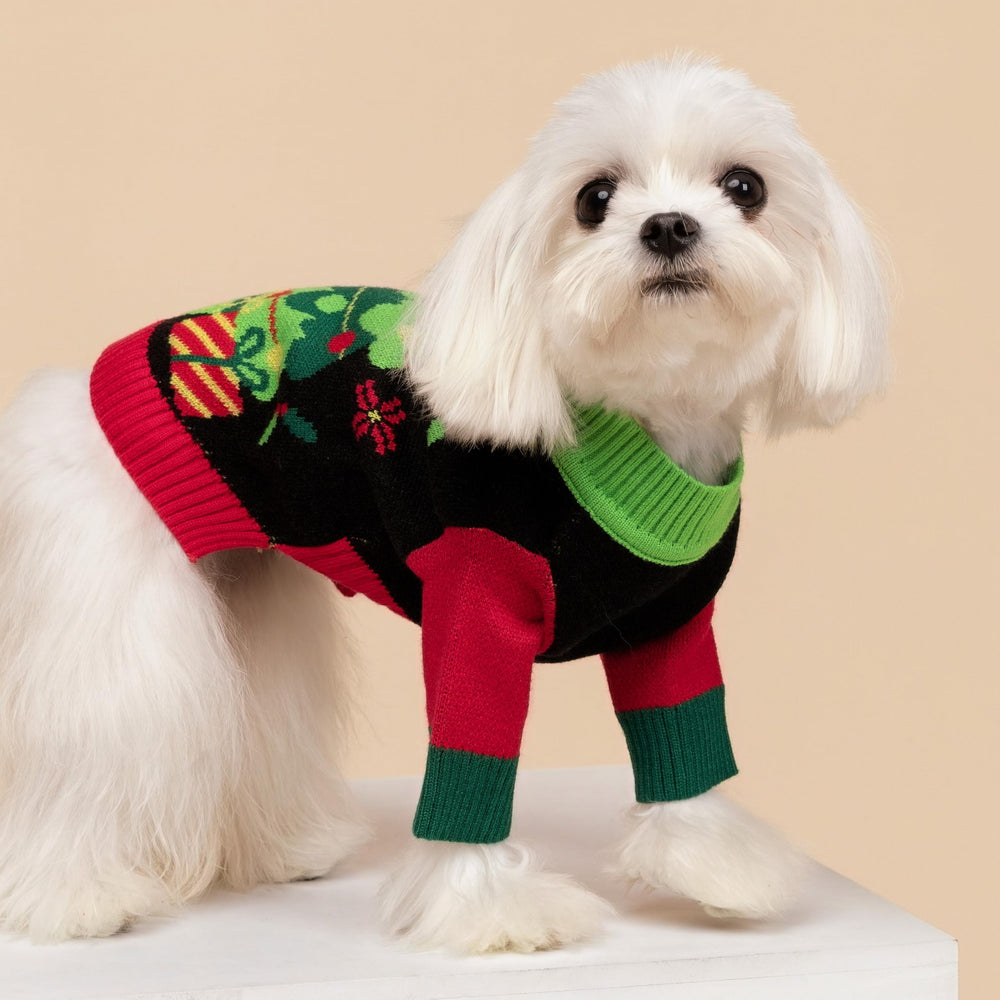 Fitwarm diseño de arbol navideno y regalos aporta estilo festivo a salidas.