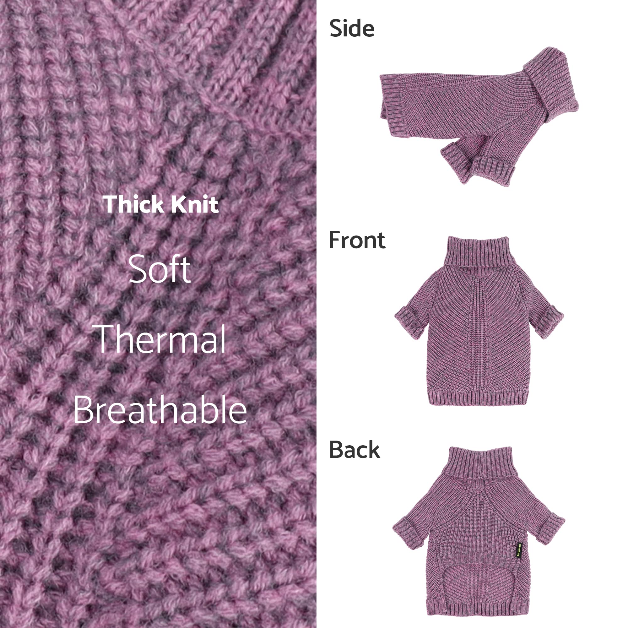 Fitwarm fácil de poner, diseño por la cabeza para ponérselo sin esfuerzo.
