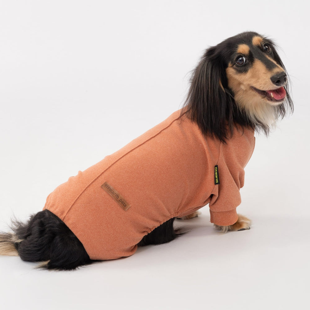 Pijama Fitwarm para perro, vista trasera, ajuste cómodo para dormir