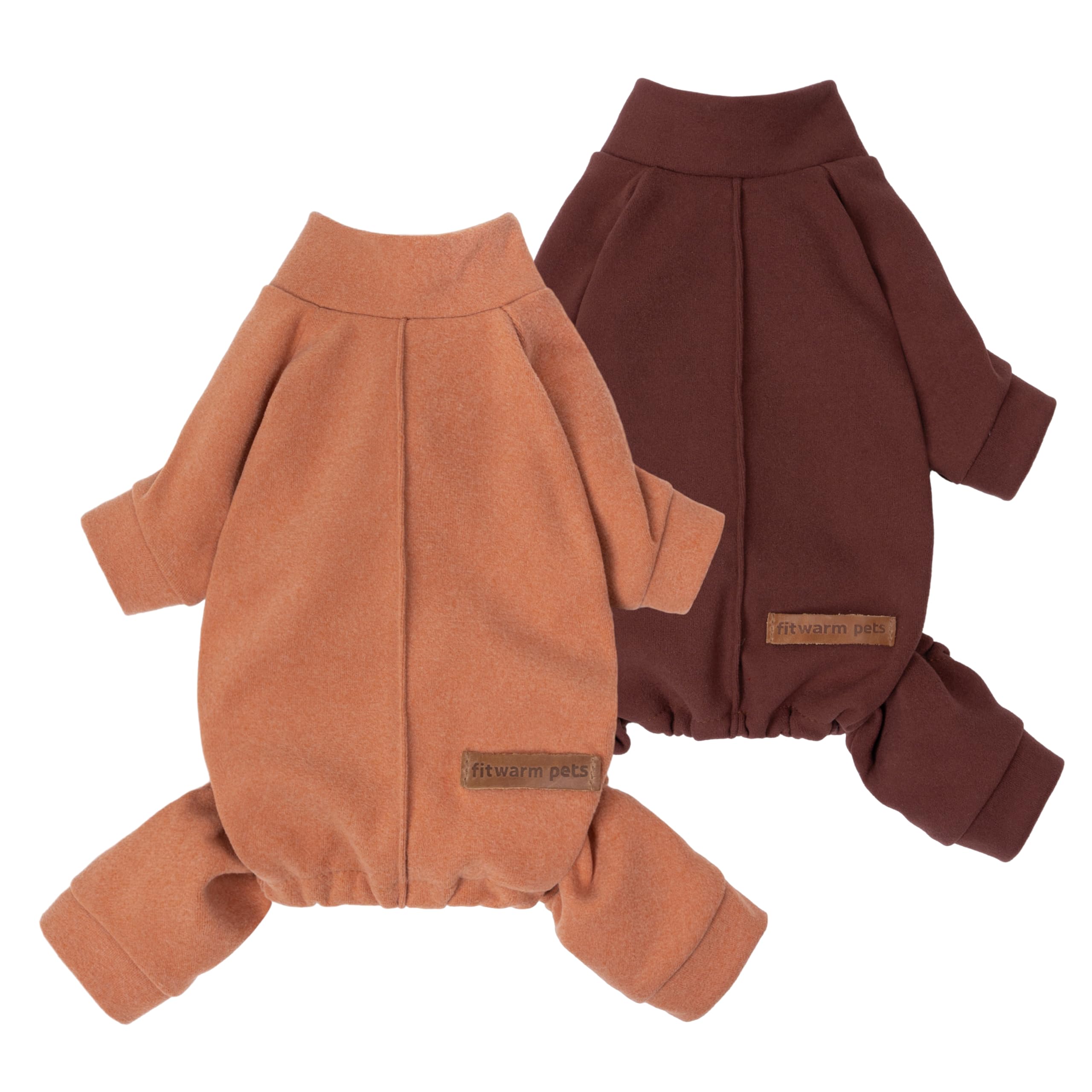 Pijama Fitwarm para perro, vista frontal, cómodo y abrigado para días fríos