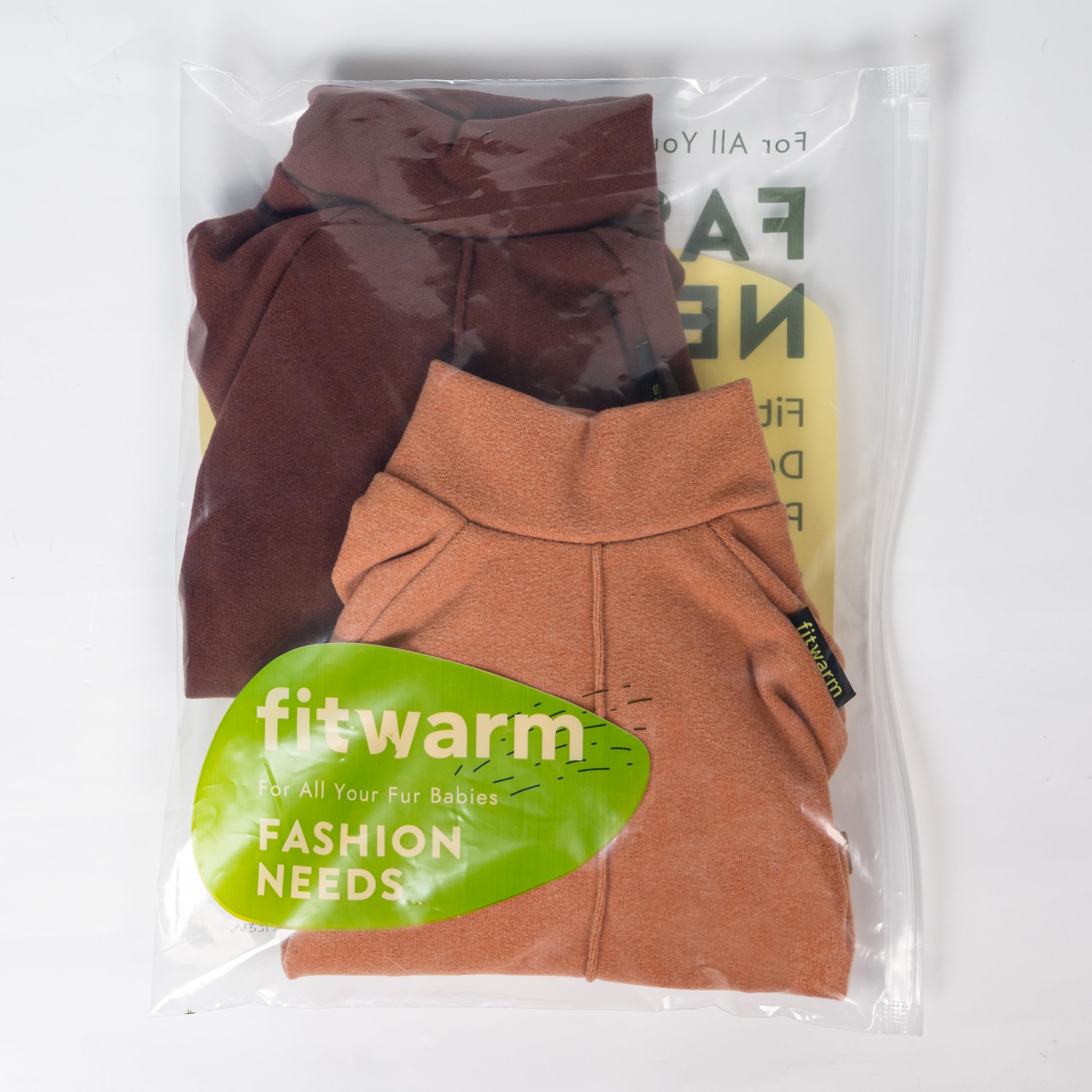 Pijama Fitwarm en naranja y marrón para estilo festivo