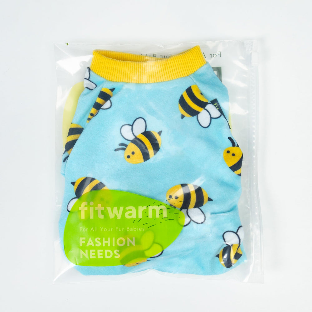 Tejido transpirable Fitwarm para pijama de perro, comodidad en todas las estaciones.