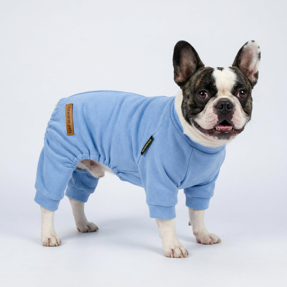 Fitwarm pijama para perro felpa, fácil de poner, ideal para sesiones de fotos