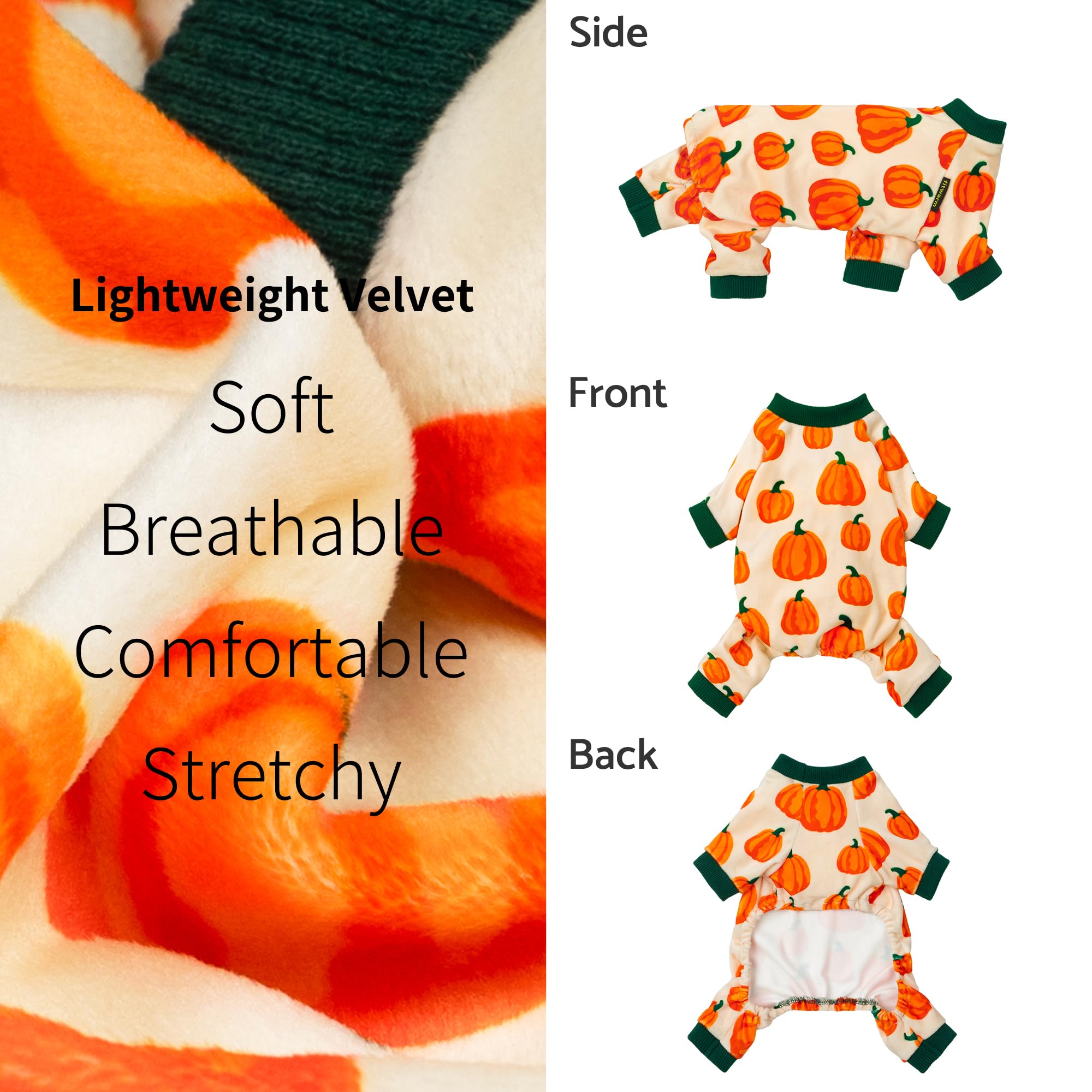 Fitwarm Calabaza en beige y verde, forro suave que abriga.