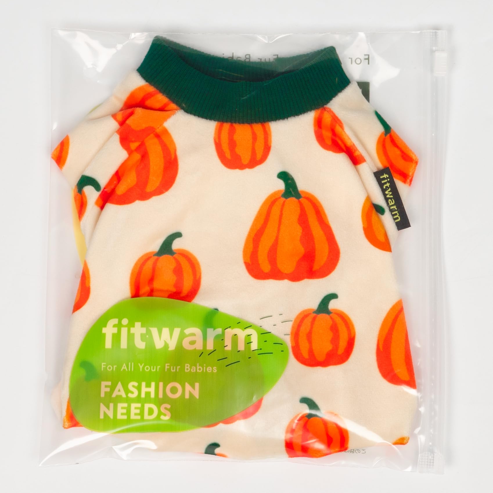 Fitwarm Pijama de Acción de Gracias para perros pequeños, fácil de vestir.